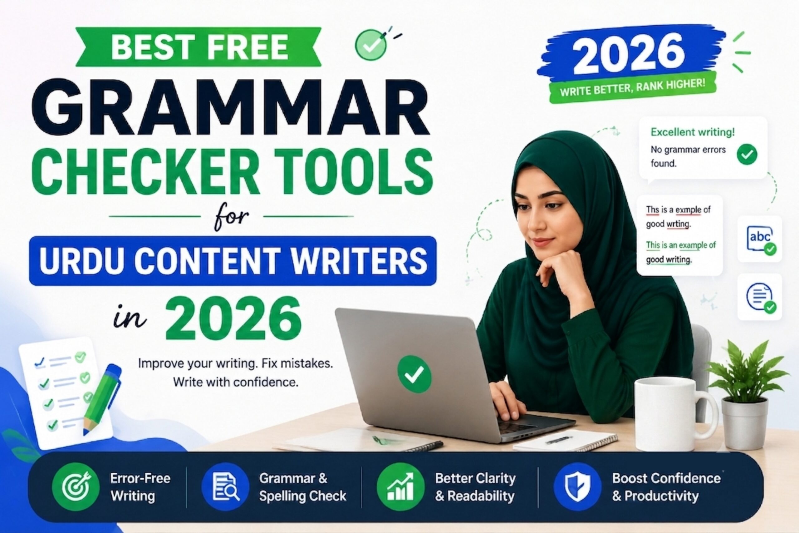 Best Free Grammar Checker Tools for Urdu Content Writers in 2026